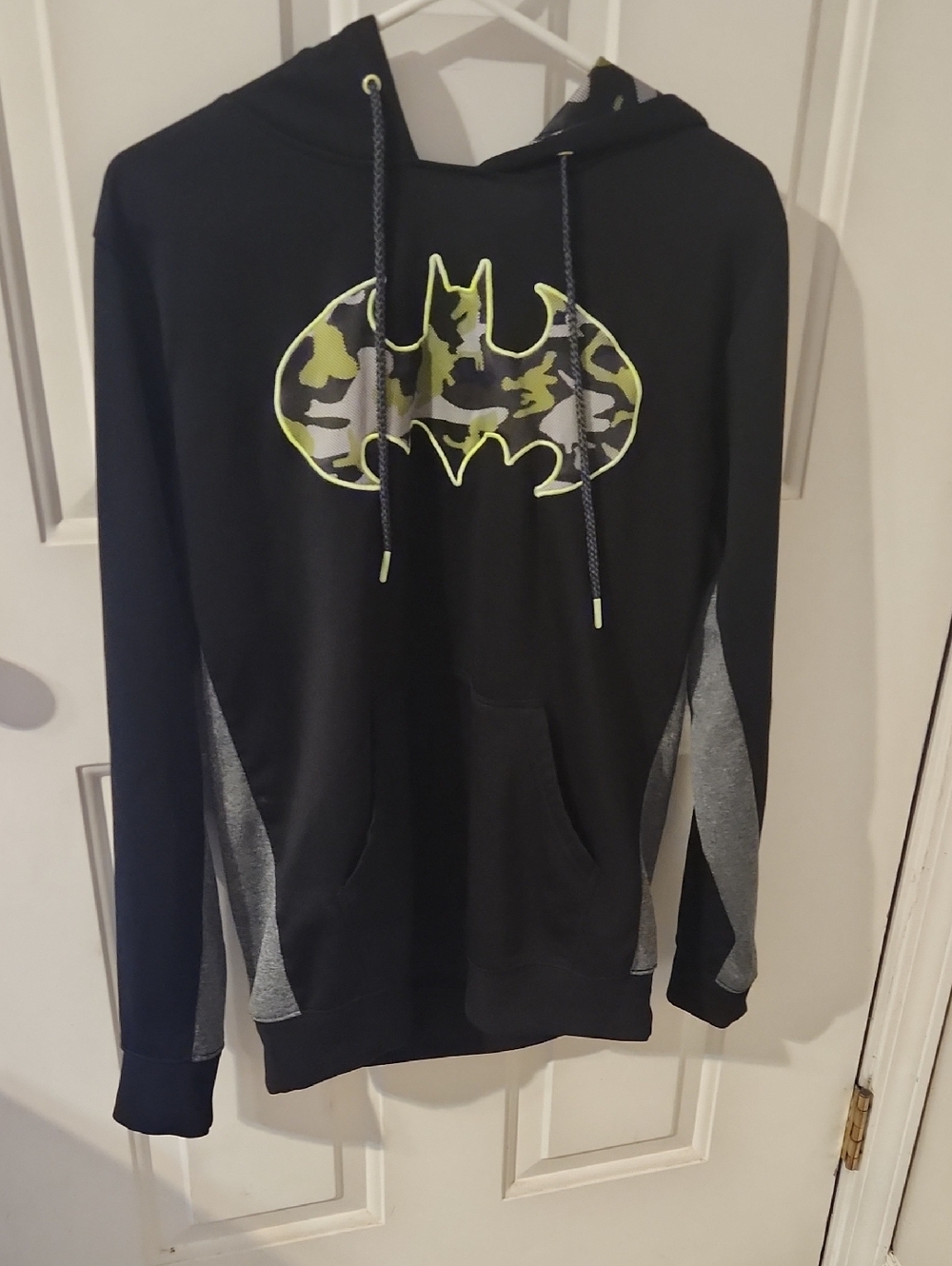 Men's Batman Hoodie With Camo Logo